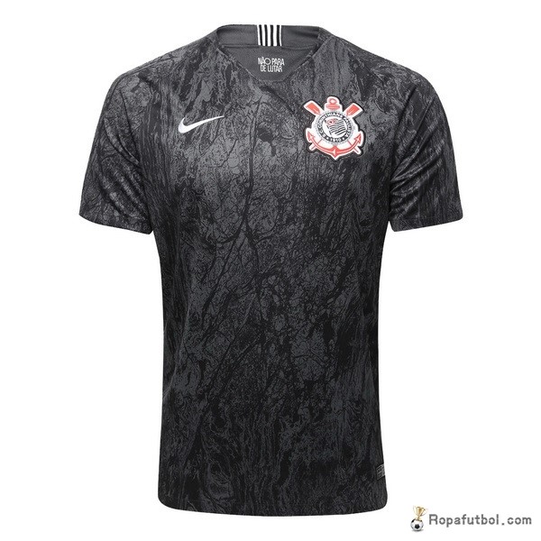 Camiseta Corinthians Paulista Replica Segunda Ropa 2018/19 Negro